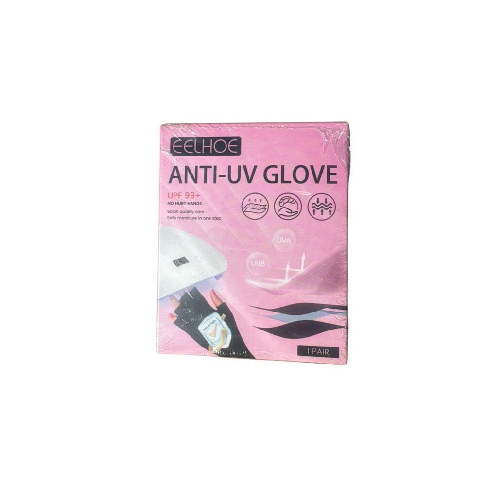 Anti UV glove for gel manicure nails lamp